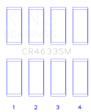 Mini Cooper Rod Bearings - King Engine Bearings - Turbo - 2008